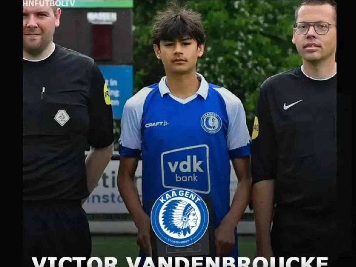 Joven de sangre hondureña con histórico club: firma primer contrato profesional