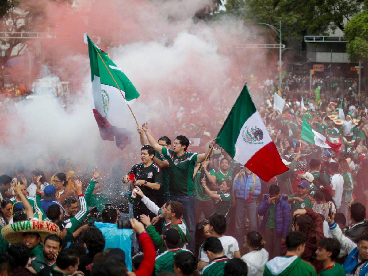 Mundial 2026: locura total en las calles de México tras la victoria ante Sudáfrica