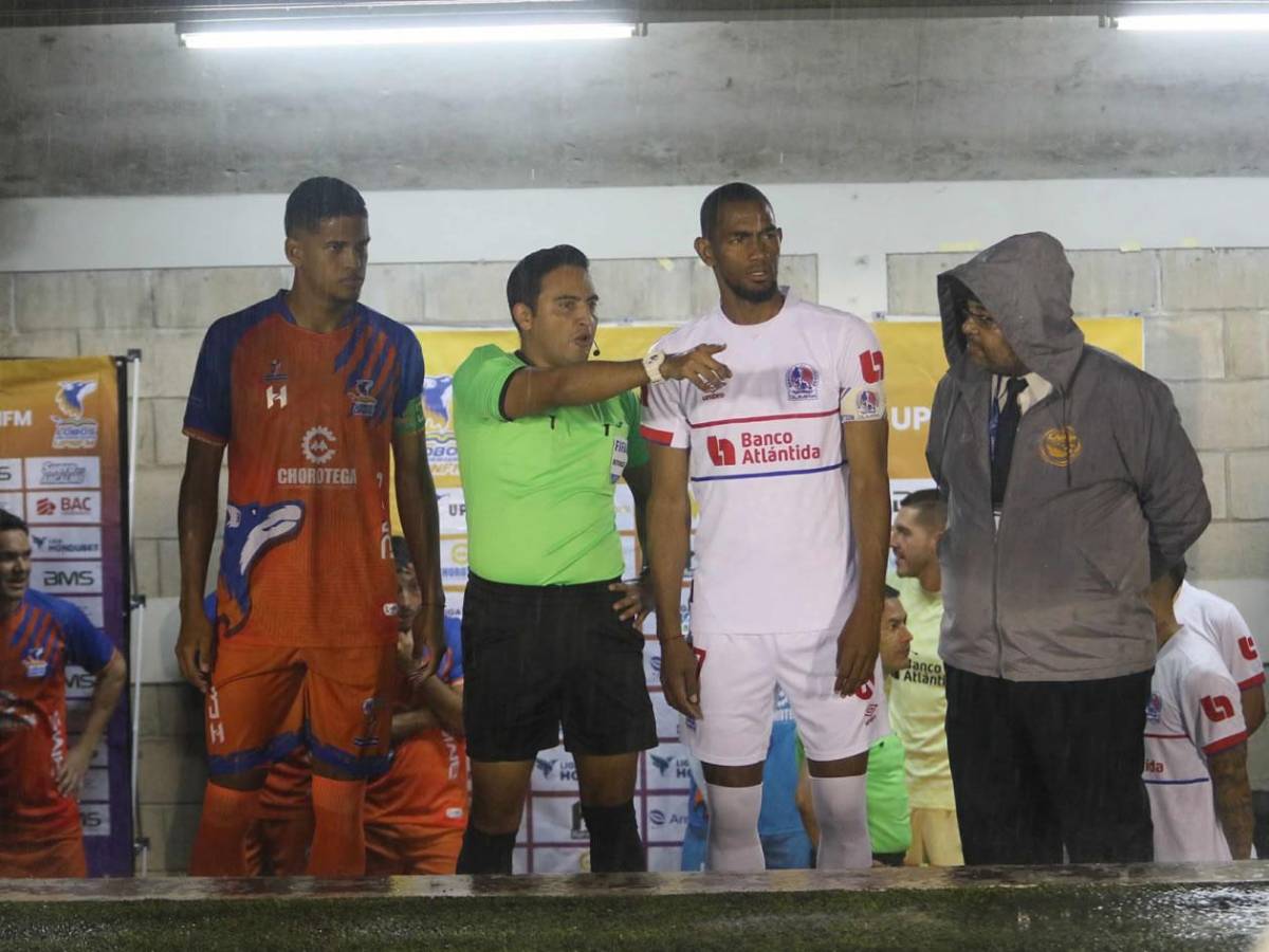 Olimpia y Real España festejan remontadas, jugador termina de portero, inundados y bellezas