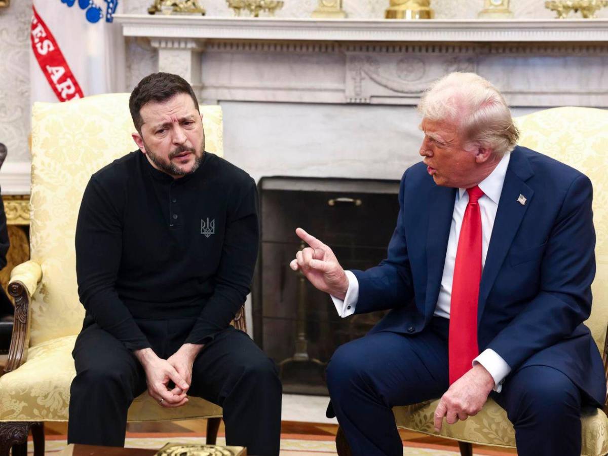 Imágenes del altercado entre Trump y Zelenski en la Casa Blanca