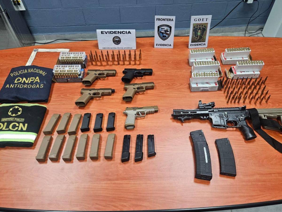 ¿Qué se sabe del contenedor en el que incautaron armas? Llegó desde USA con encomiendas