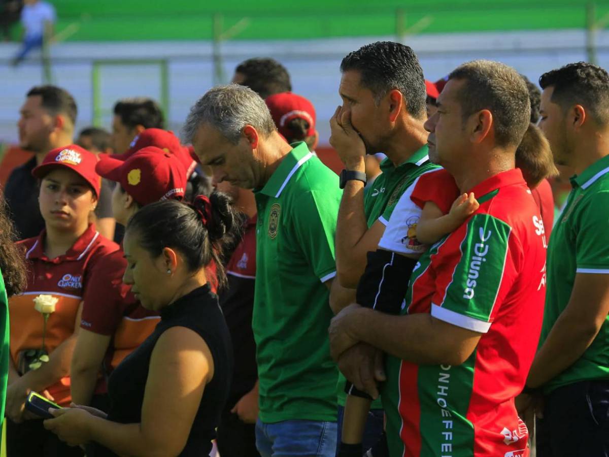 Conmovedoras imágenes: Marathón le rinde homenaje a Orinson Amaya en su estadio