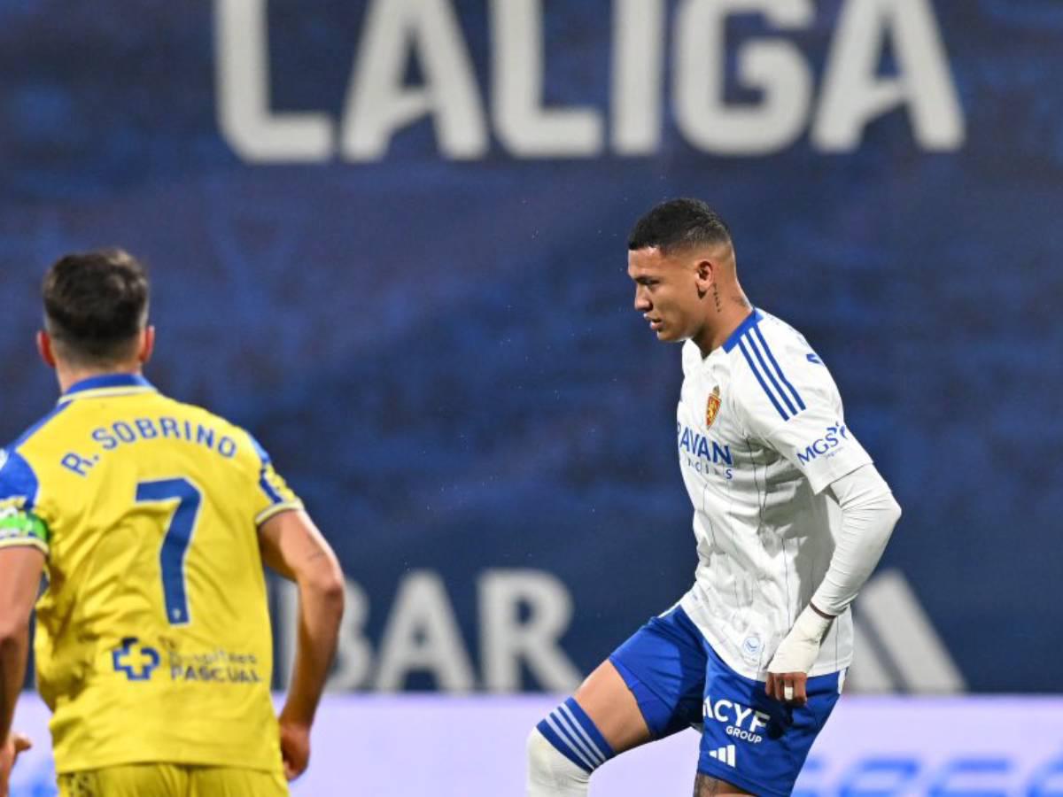 Kervin Arriaga nuevamente fue titular con el Real Zaragoza: Visita especial