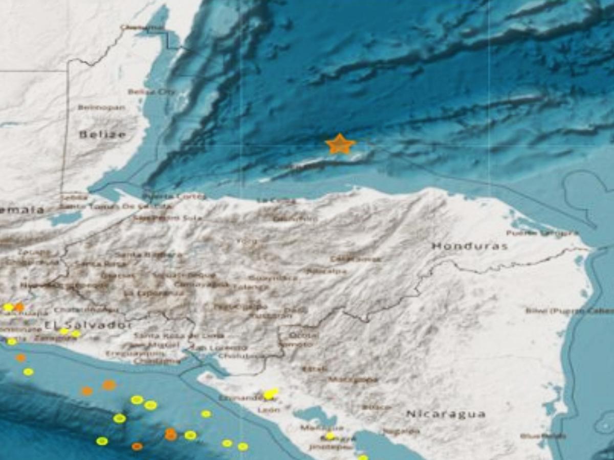 Sismo sacudió la isla de Roatán durante la madrugada