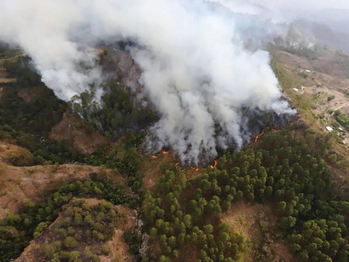 Crisis ambiental: más de 120 incendios afectan a Honduras en lo que va de 2026