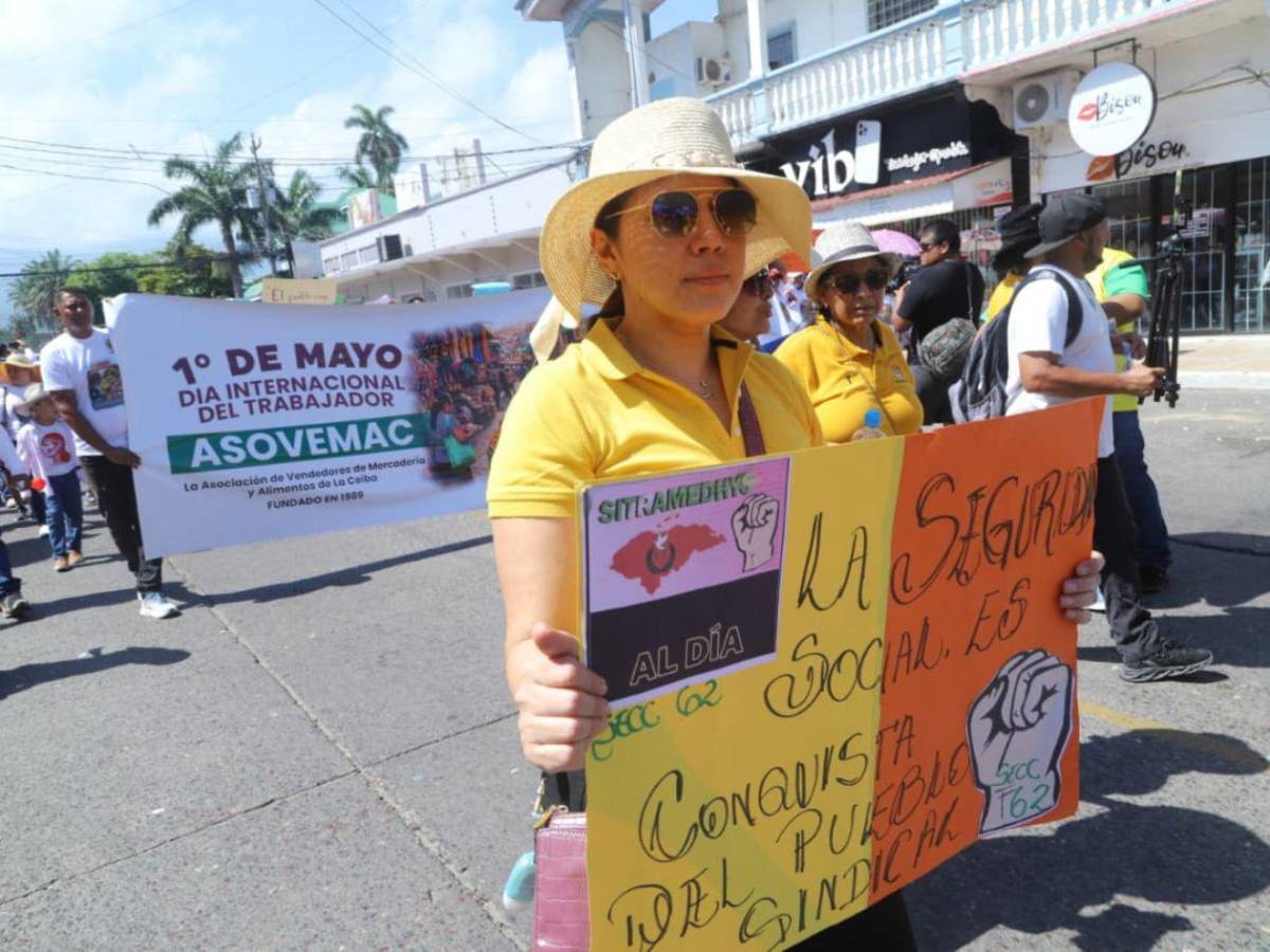 La Ceiba marcha en paz: la voz de los trabajadores que sostienen la ciudad