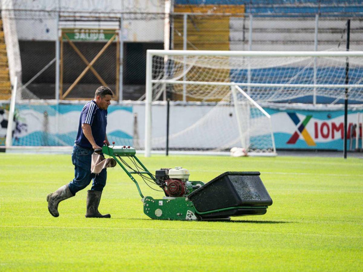 Así luce el Estadio Nacional horas antes del Honduras-Haití por eliminatorias