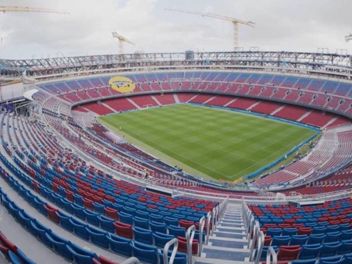Barcelona revela el estado actual del Camp Nou y su inauguración está cerca
