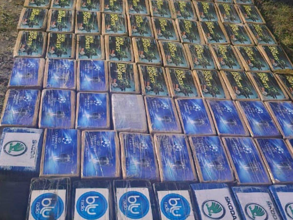 En caletas: sube a 786 kilos decomiso de cocaína a hondureños