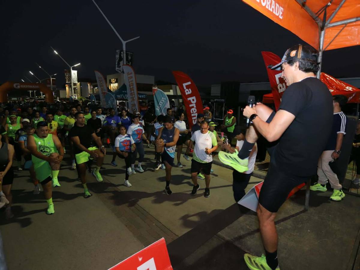 EN FOTOS: así se vivió el primer bootcamp en La Ceiba previo a la Maratón LA PRENSA-Gatorade