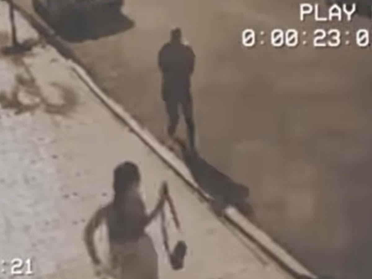 Cámara captó los últimos momentos de Esmeralda cuando intentaba escapar