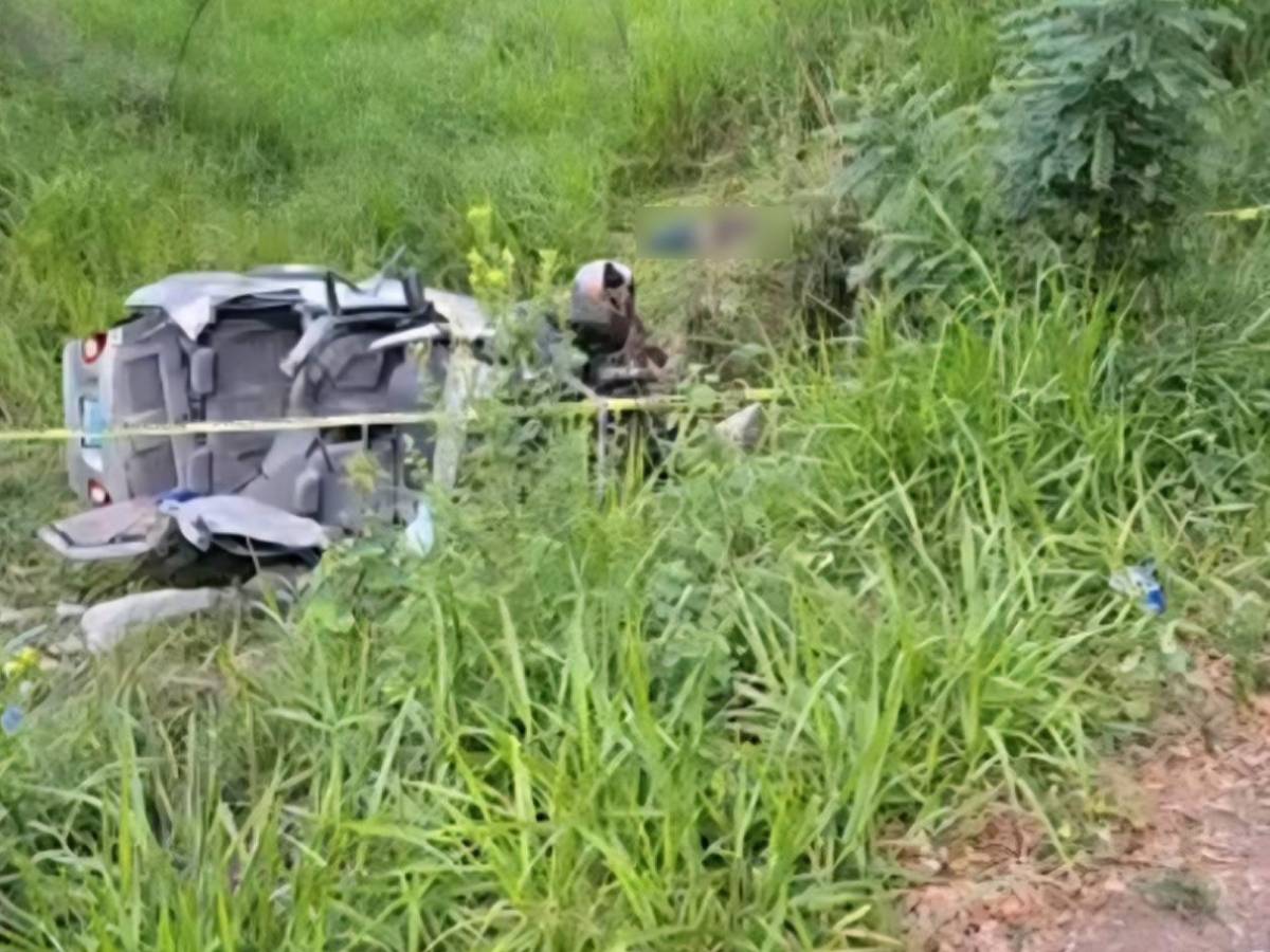 Accidente en Santa Bárbara: menor herida salió del vehículo y caminó varios metros en busca de ayuda