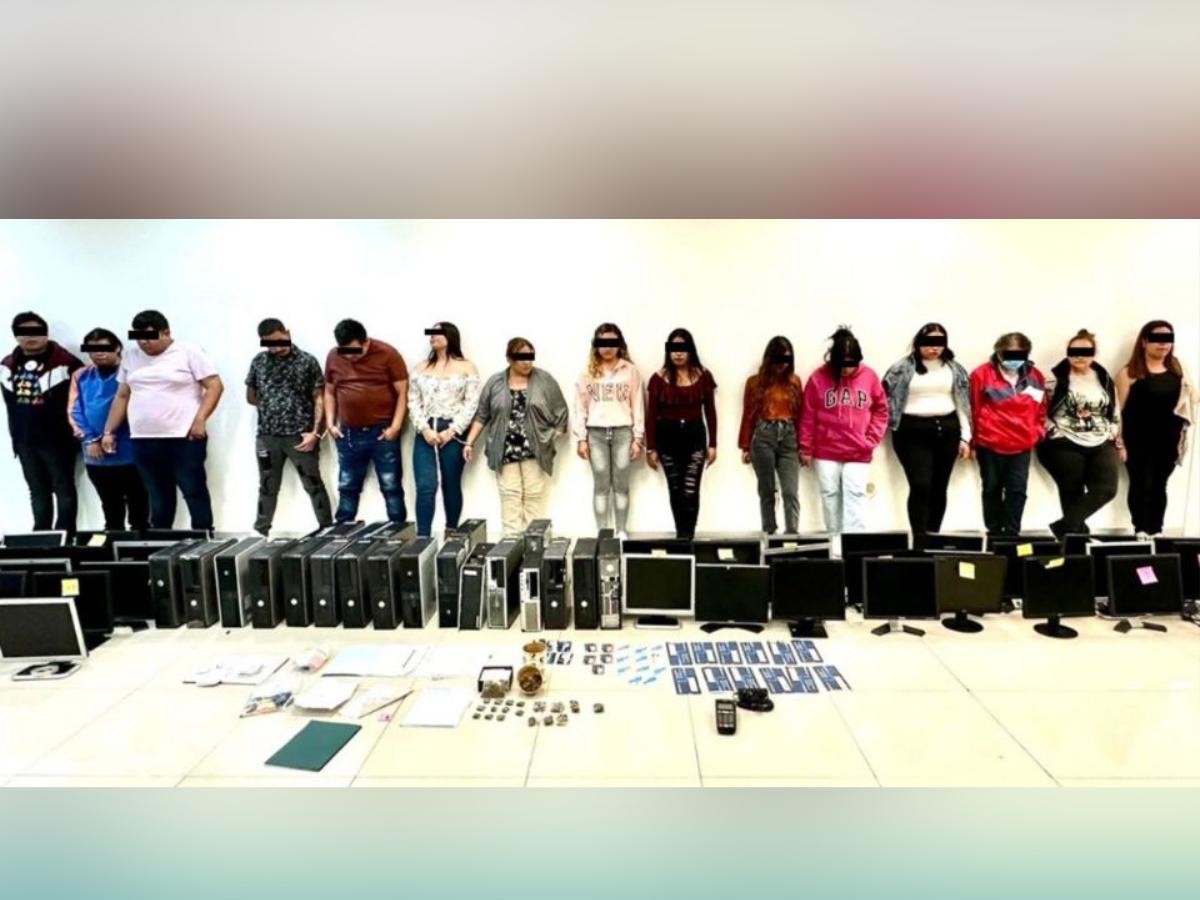 Desmantelan call center dedicado a la extorsión