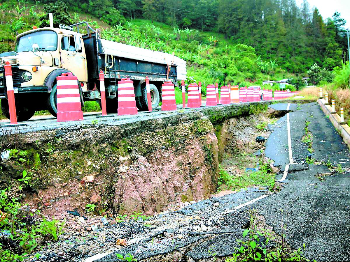 Destruidas las carreteras en La Paz y zonas de Intibucá