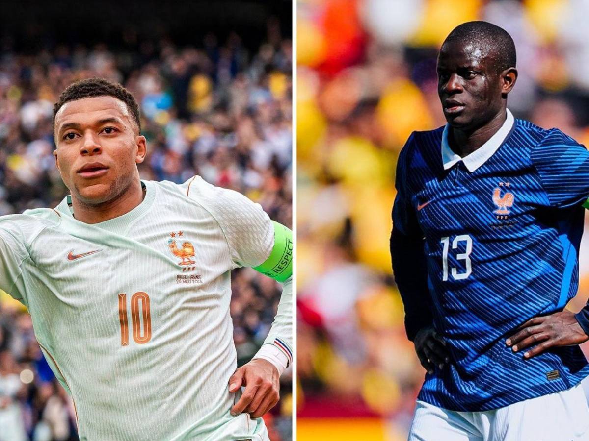 Mbappé con polémica en Francia: conflicto con Kanté y críticas por Ester Expósito