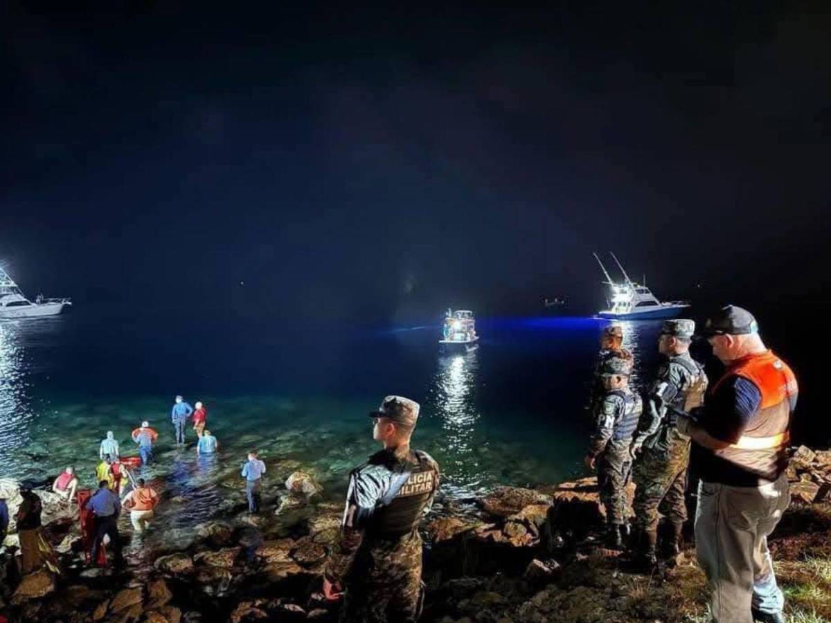 Héroes de Roatán: rescataron con vida a cuatro pasajeros de avión que cayó al mar