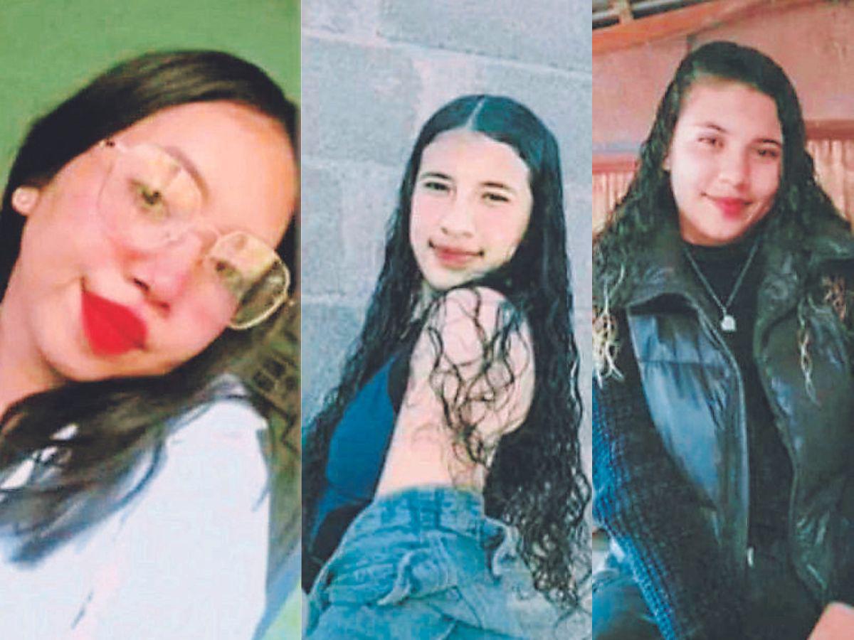 Buscan a tres jovencitas desaparecidas hace cinco días en Cedros, Francisco Morazán