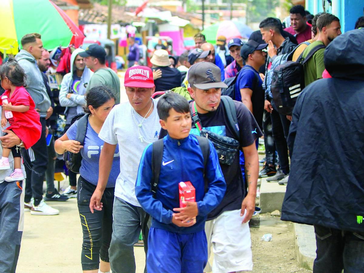 Más de 416,000 migrantes han ingresado a Honduras en 2023