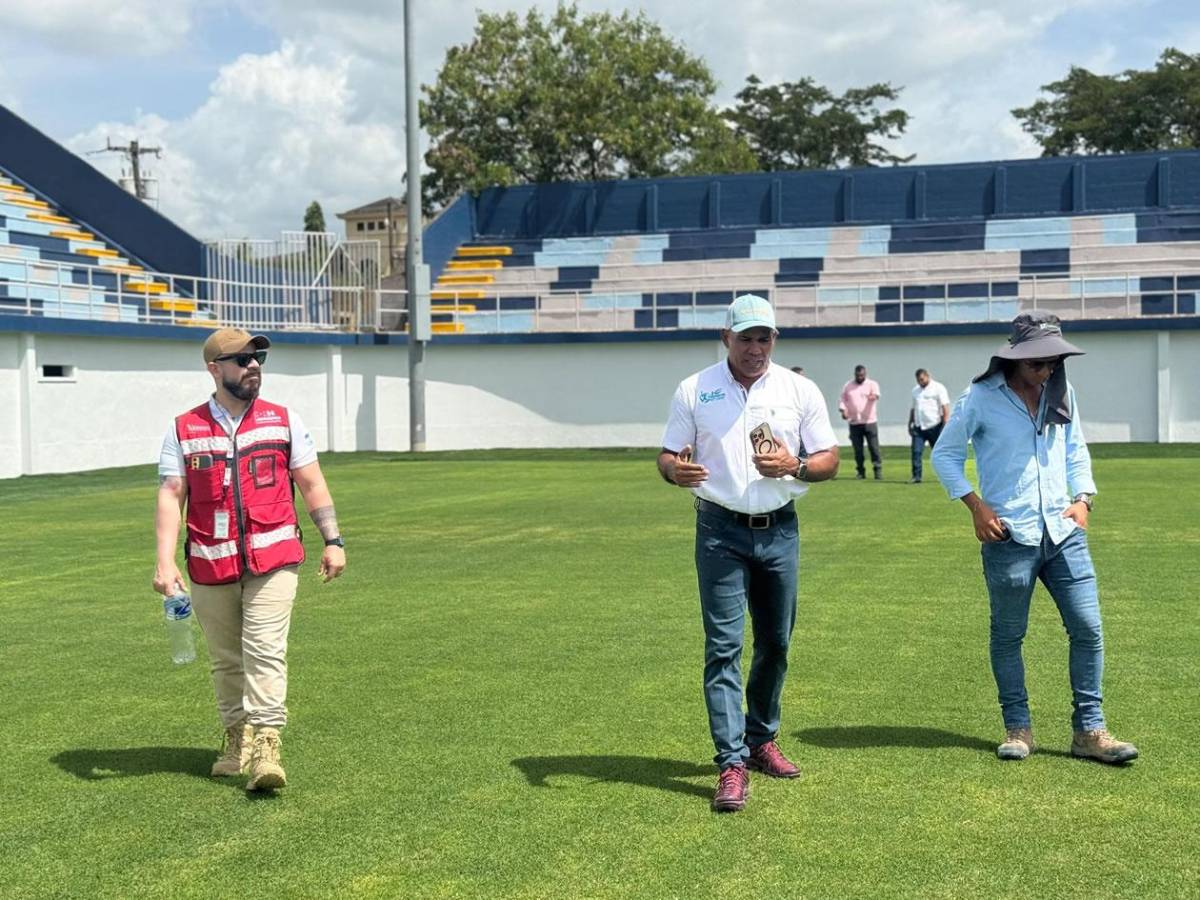 Así avanza la remodelación del estadio Juan Ramón Brevé de Juticalpa: cuántos milllones costó