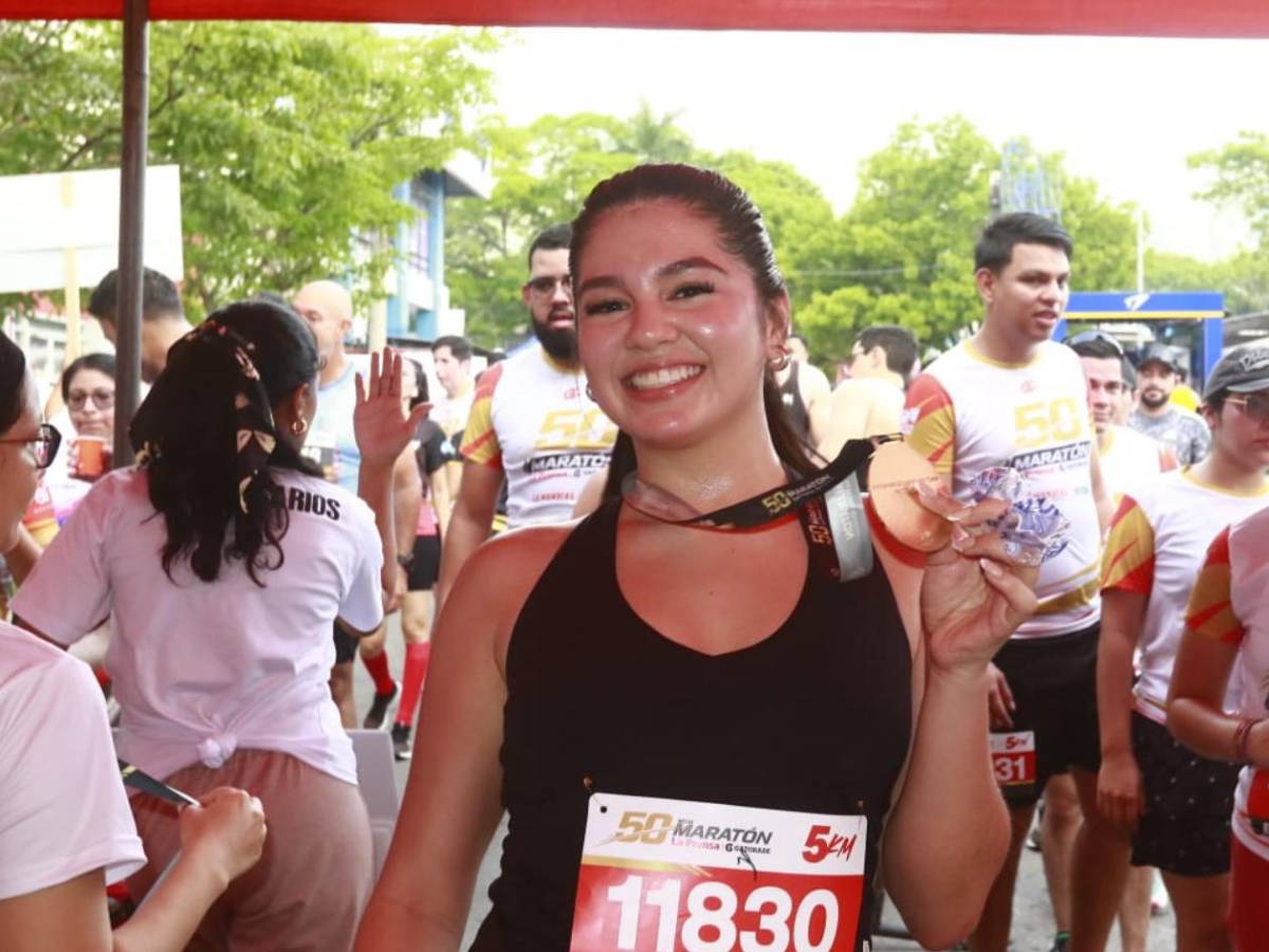 Una Miss sorprendió: Las bellas mujeres de la 50 Maratón LA PRENSA-Gatorade