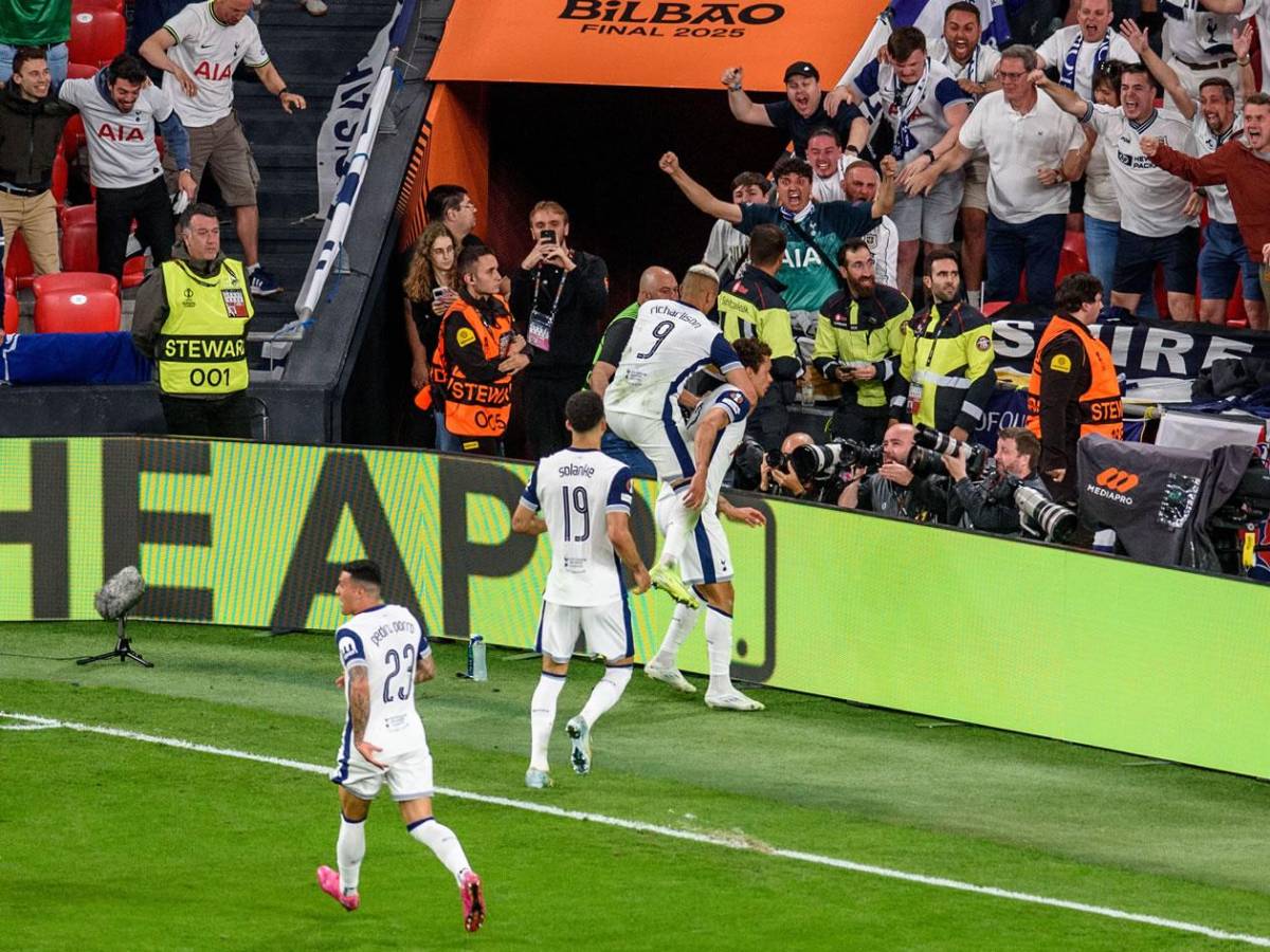 Tottenham celebra la Europa League, llanto de Heung-Min Son y tristeza del United