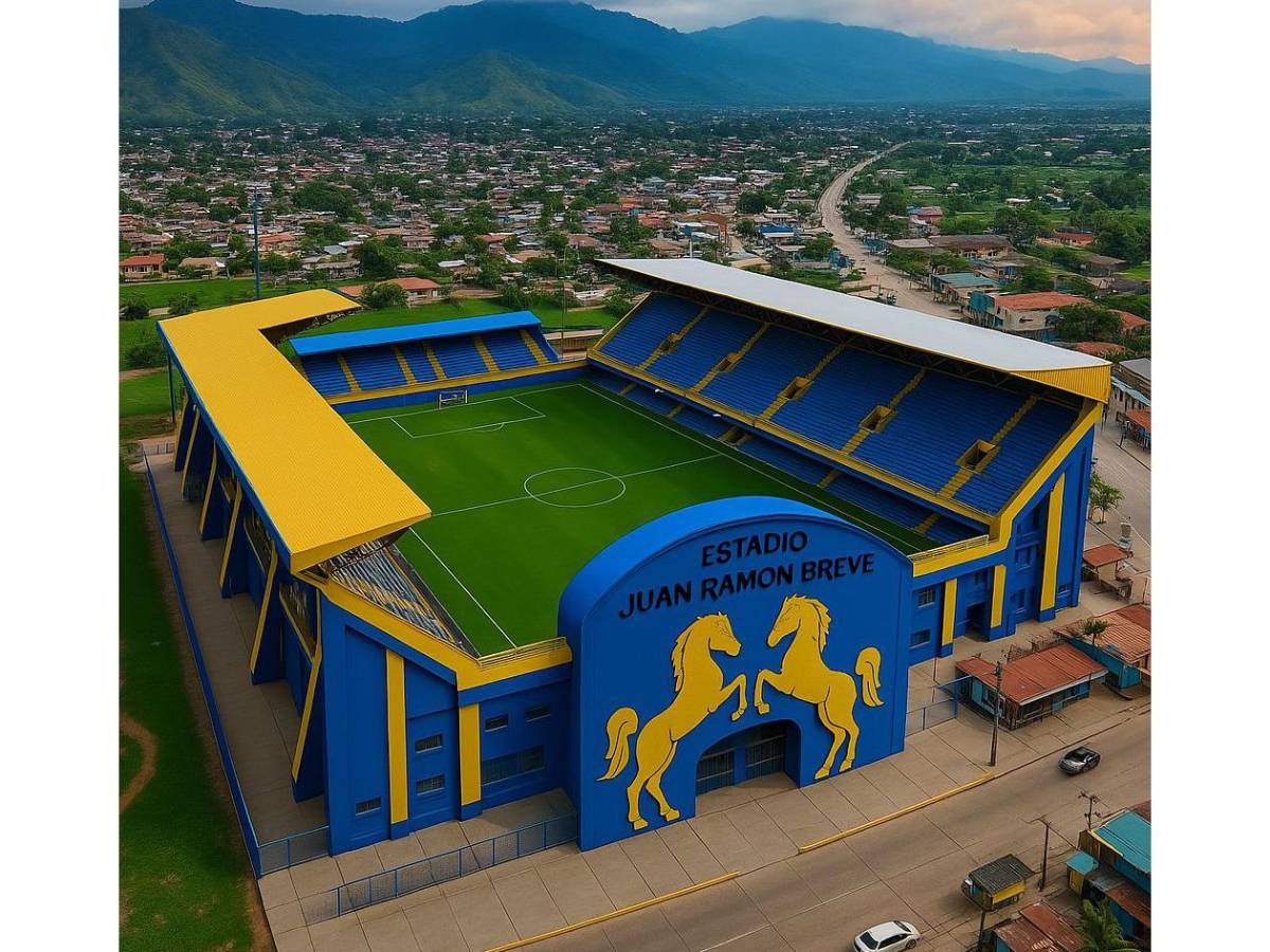 Estadios de fútbol de Honduras rediseñados por la inteligencia artificial