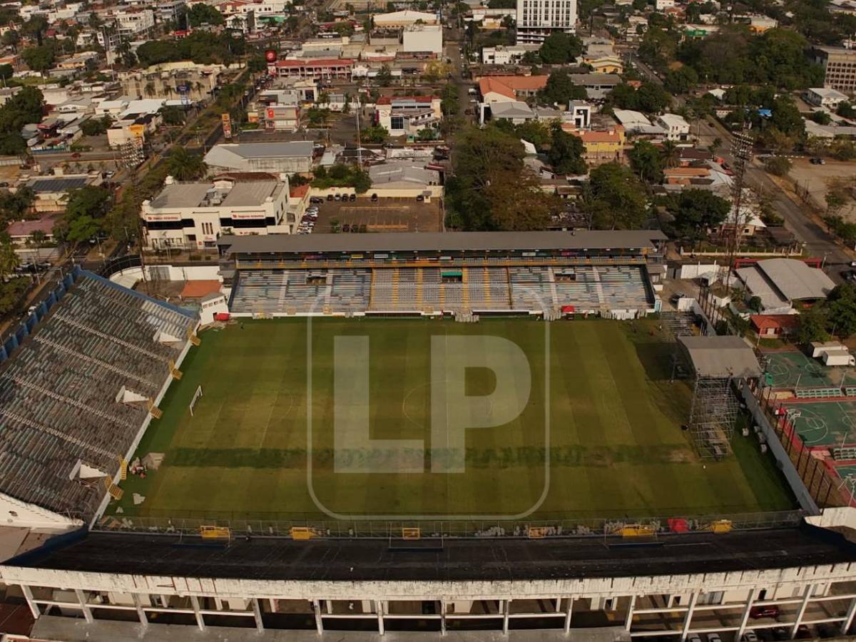 Increíble: Así quedó la cancha del Estadio Morazán tras concierto en SPS