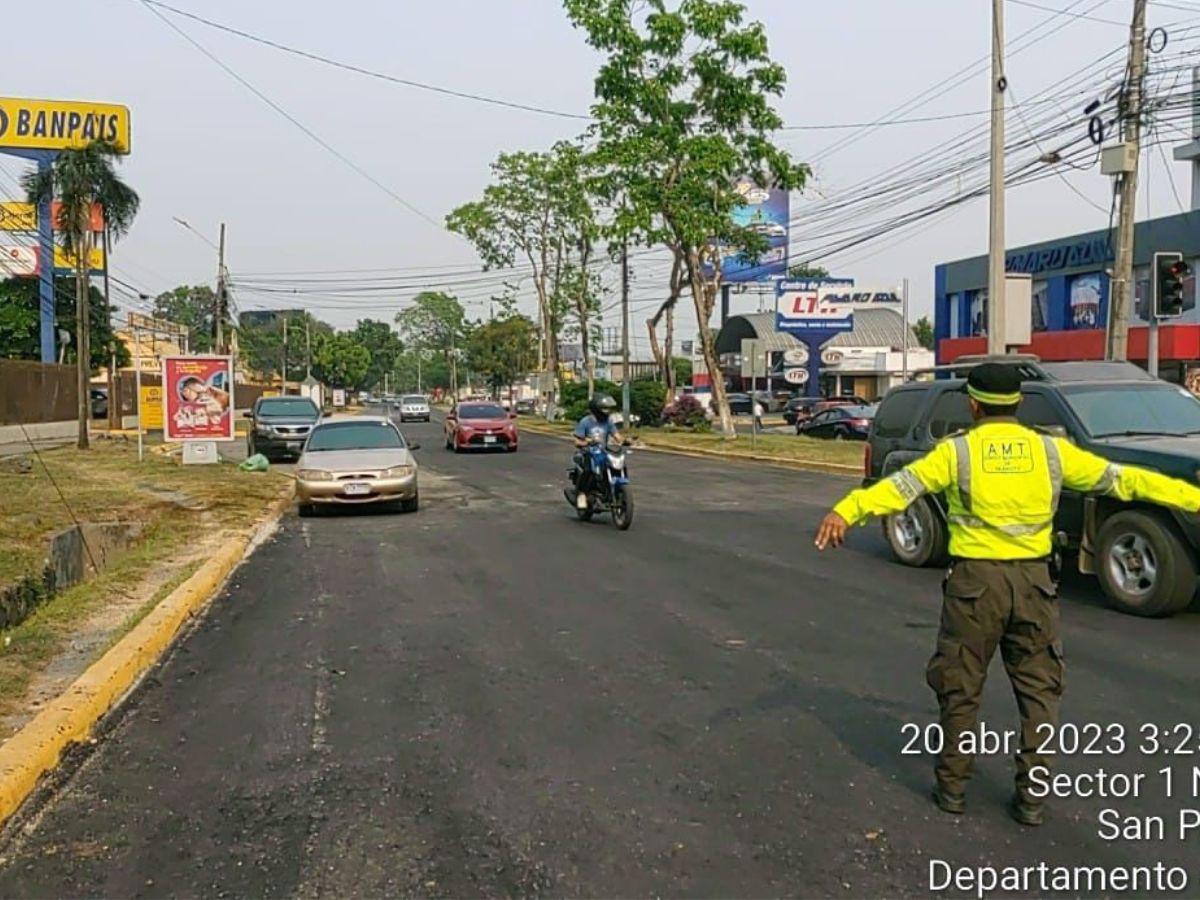 Habilitan el paso en tramo a la altura de la 105 brigada