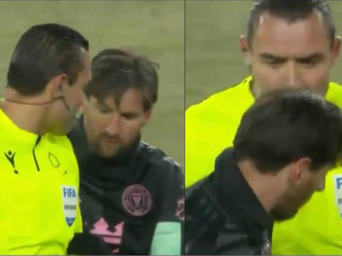 Sale a la luz el brutal castigo que recibió árbitro que pidió autógrafo a Messi