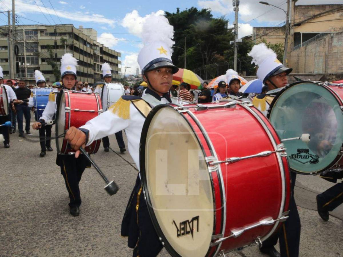 Bandas que destacan en los desfiles patrios 2025 en Honduras