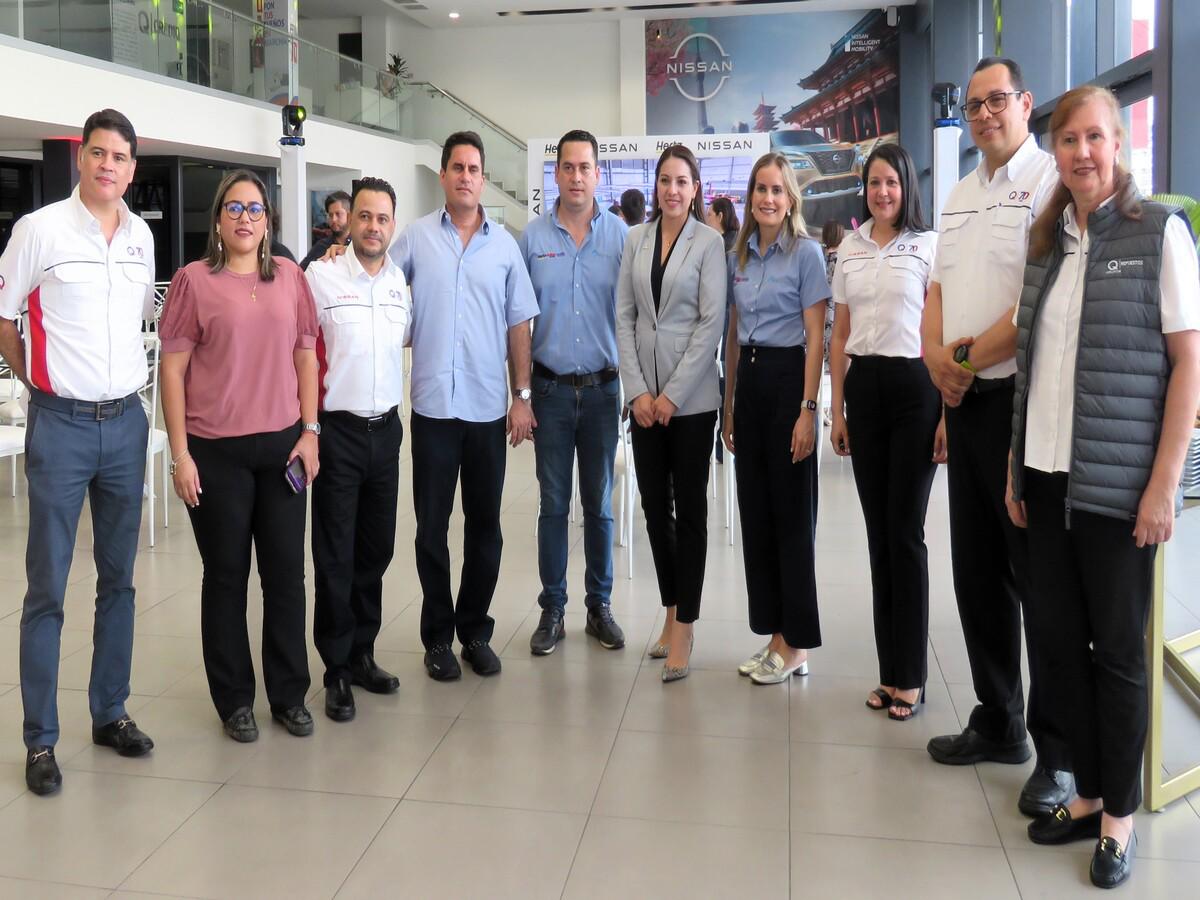 Ejecutivos de Importers Business Unit, Grupo Q, y HERTZ Honduras.