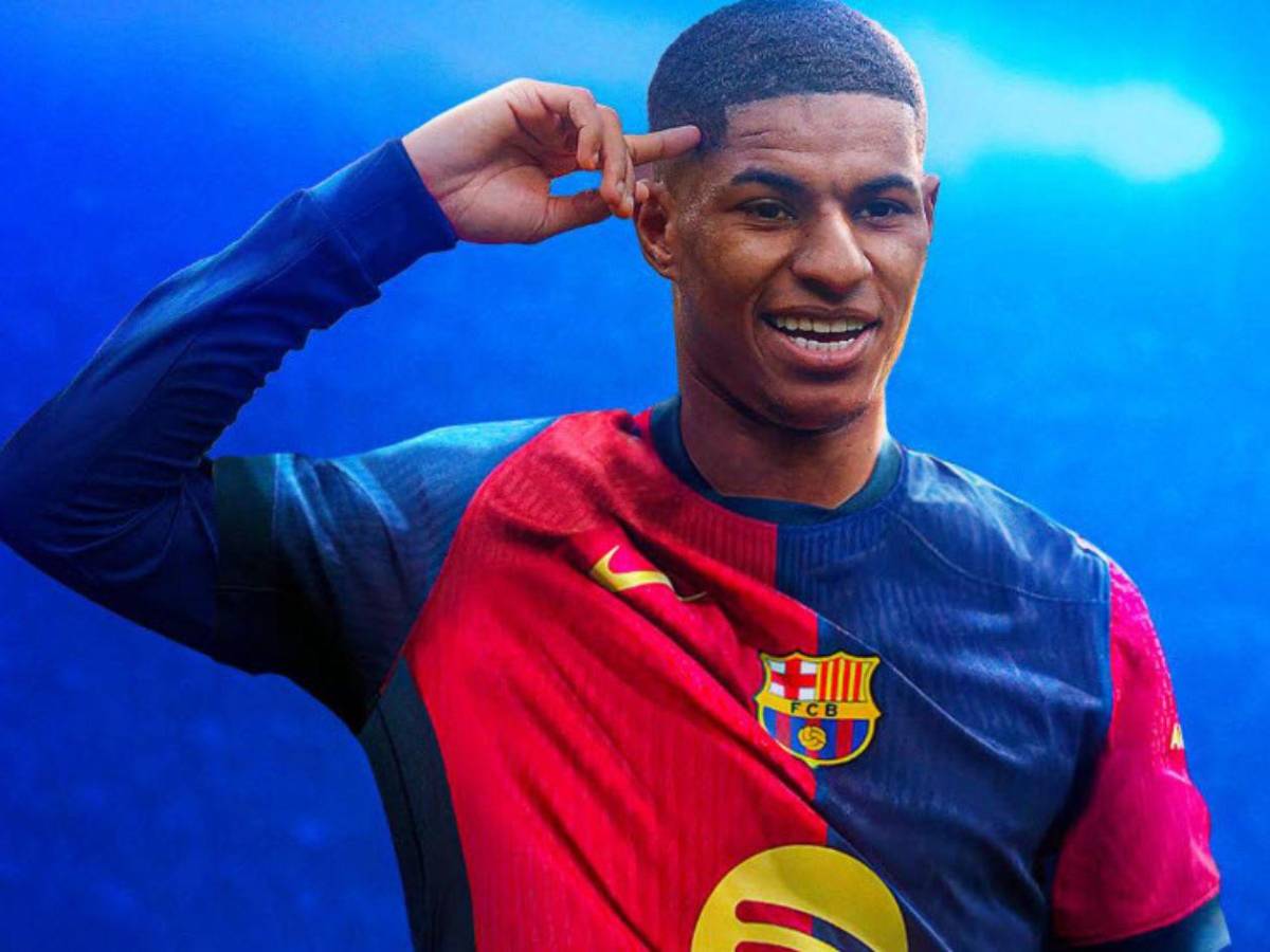 Rashford ya está en Barcelona: primeras imágenes y un mensaje oculto