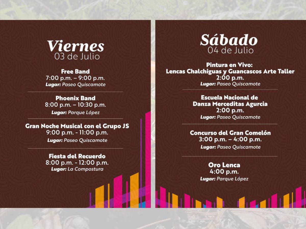 El choro y el vino impregnarán a La Esperanza con sabor y colores lencas