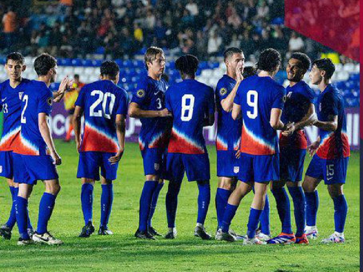 Estados Unidos receta paliza de 9-0 en su debut en el Premundial Sub-20