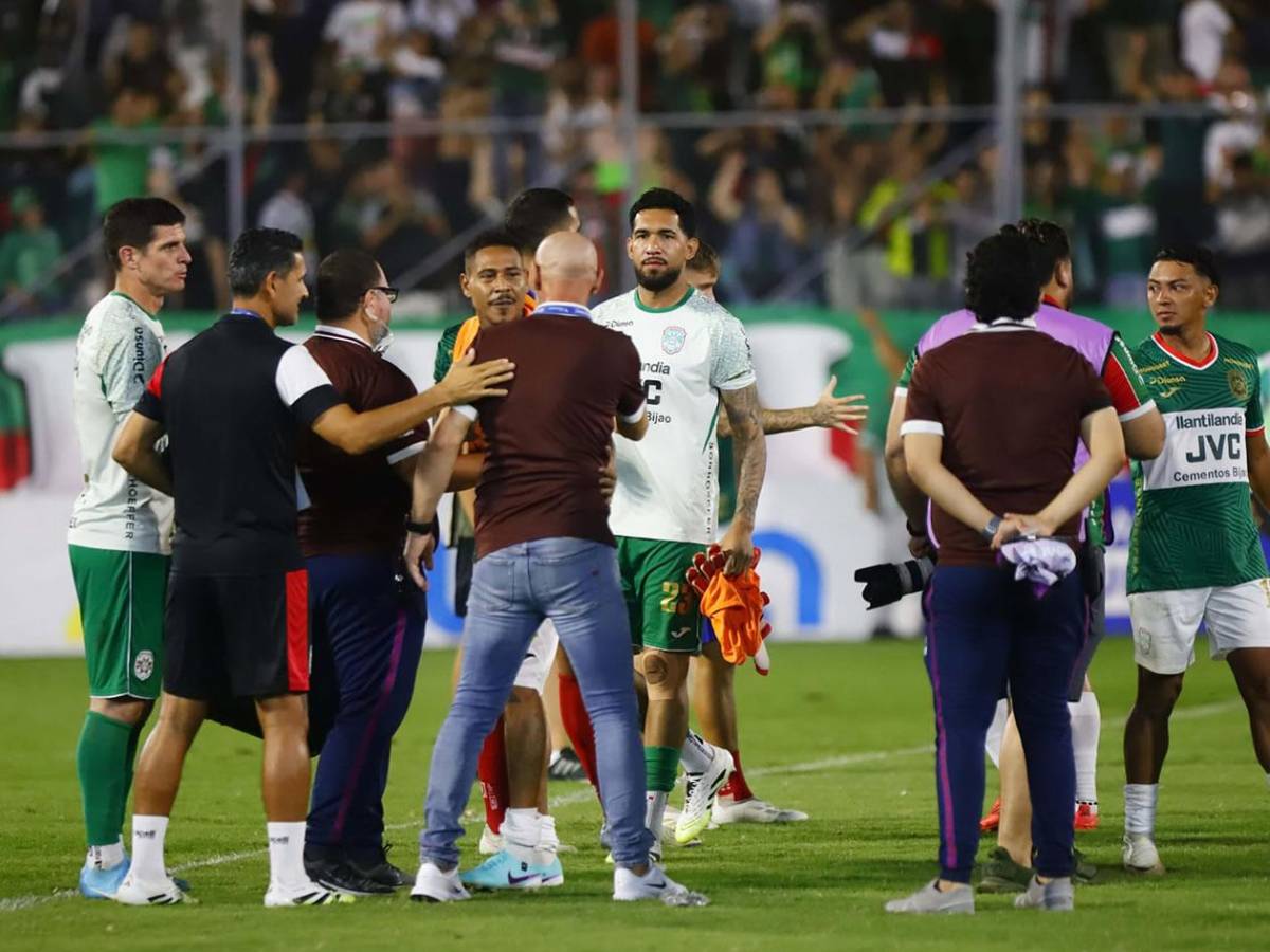 Olimpia frustrado, feo gesto de Edwin, Lavallén 'presente' y Marathón festeja