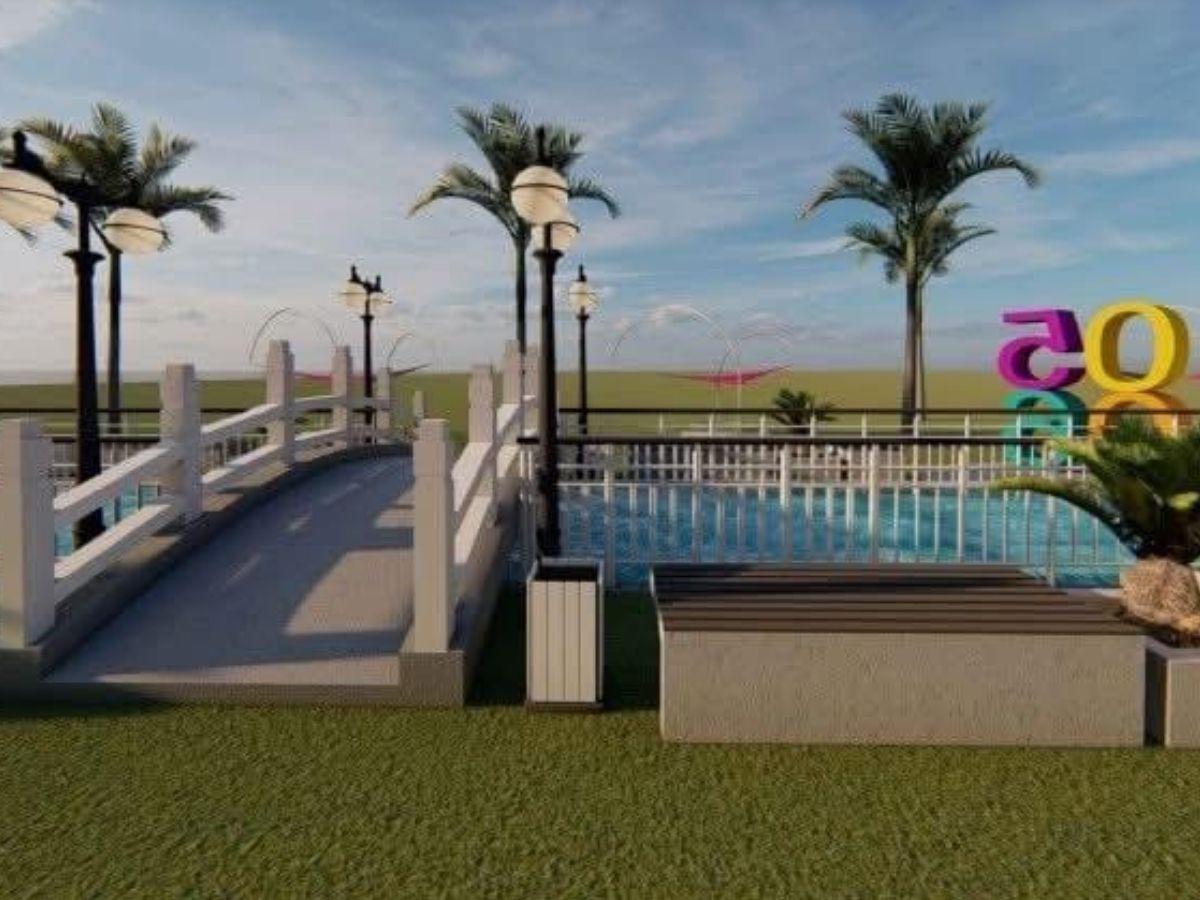 Estos son los dos parques que construyen en Puerto Cortés