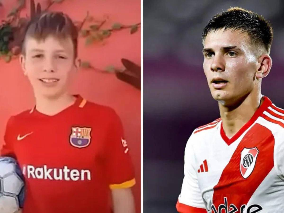 Franco Mastantuono: su pasado como tenista, youtuber e hincha del Barça