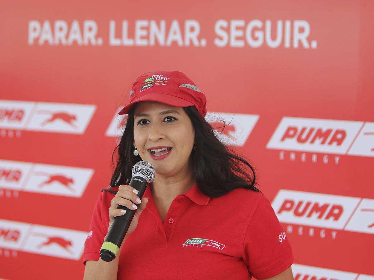 Paola Padilla, Gerente de Mercadeo de Puma Energy: “La nueva estación Puma Palmerola es el reflejo de nuestra dedicación a brindar calidad y servicio excepcional a nuestros usuarios”.