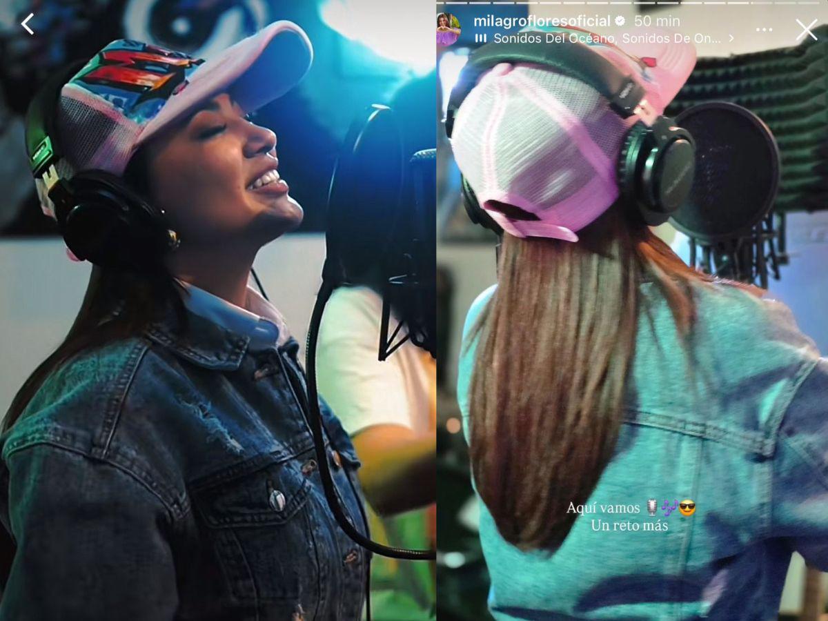 Milagro Flores se lanza como cantante: ¿La Karol G hondureña?