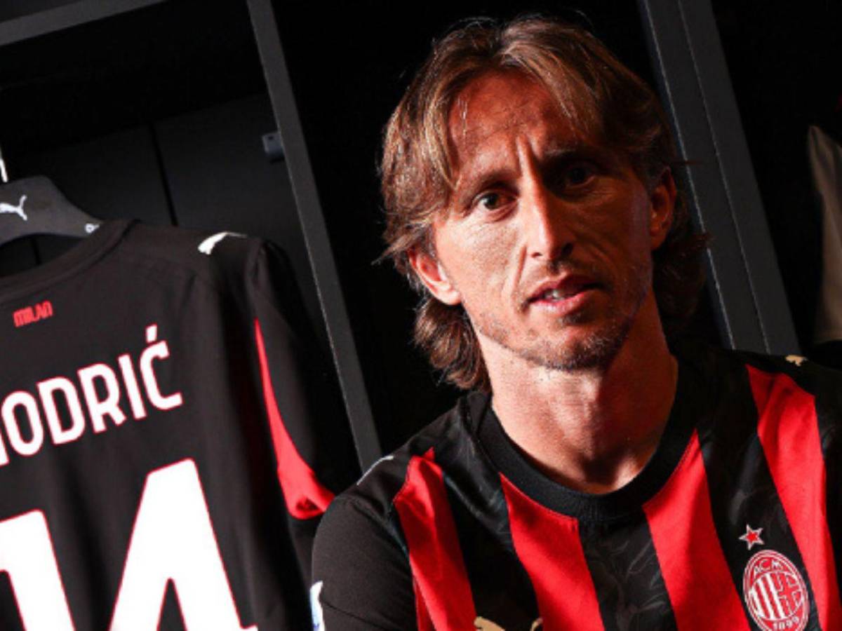 Luka Modric sufre un duro revés en su llegada al AC Milan