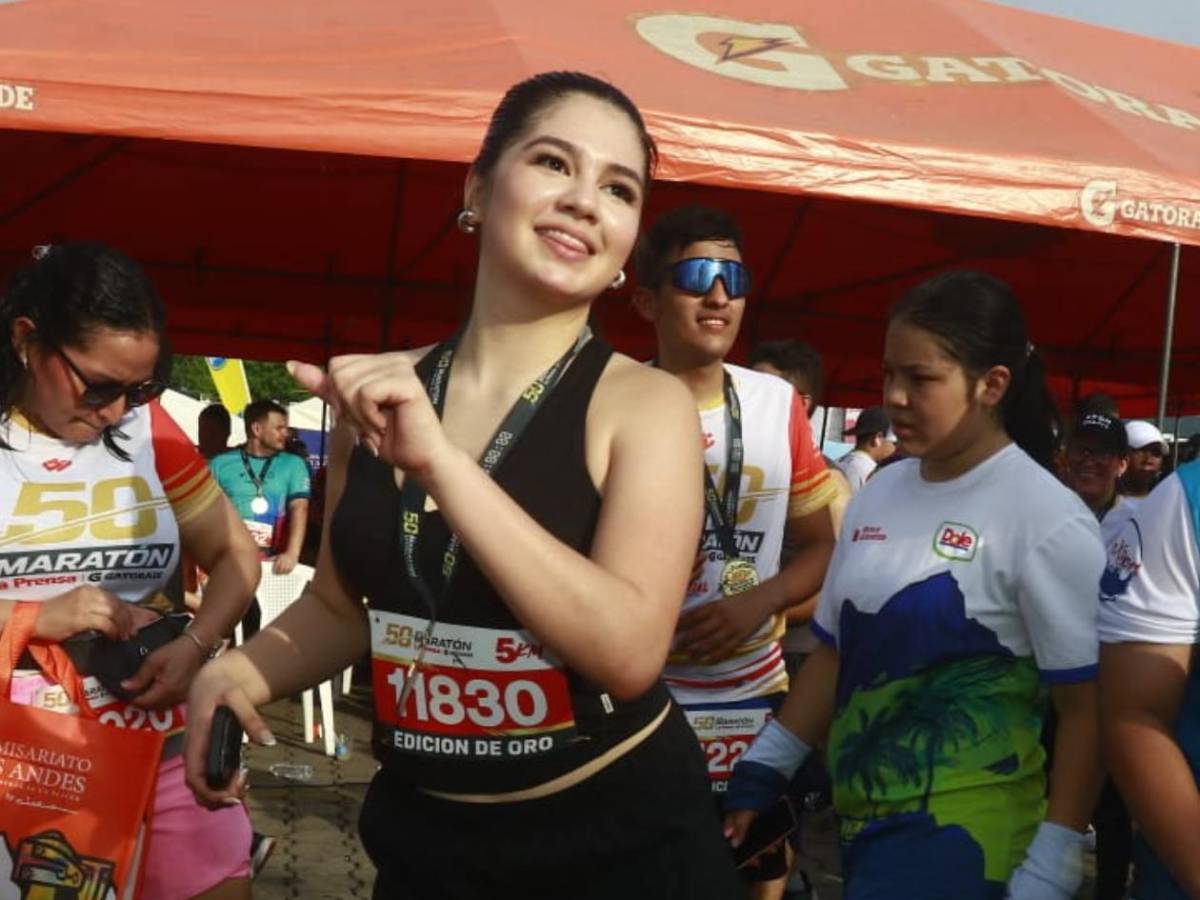 Una Miss sorprendió: Las bellas mujeres de la 50 Maratón LA PRENSA-Gatorade