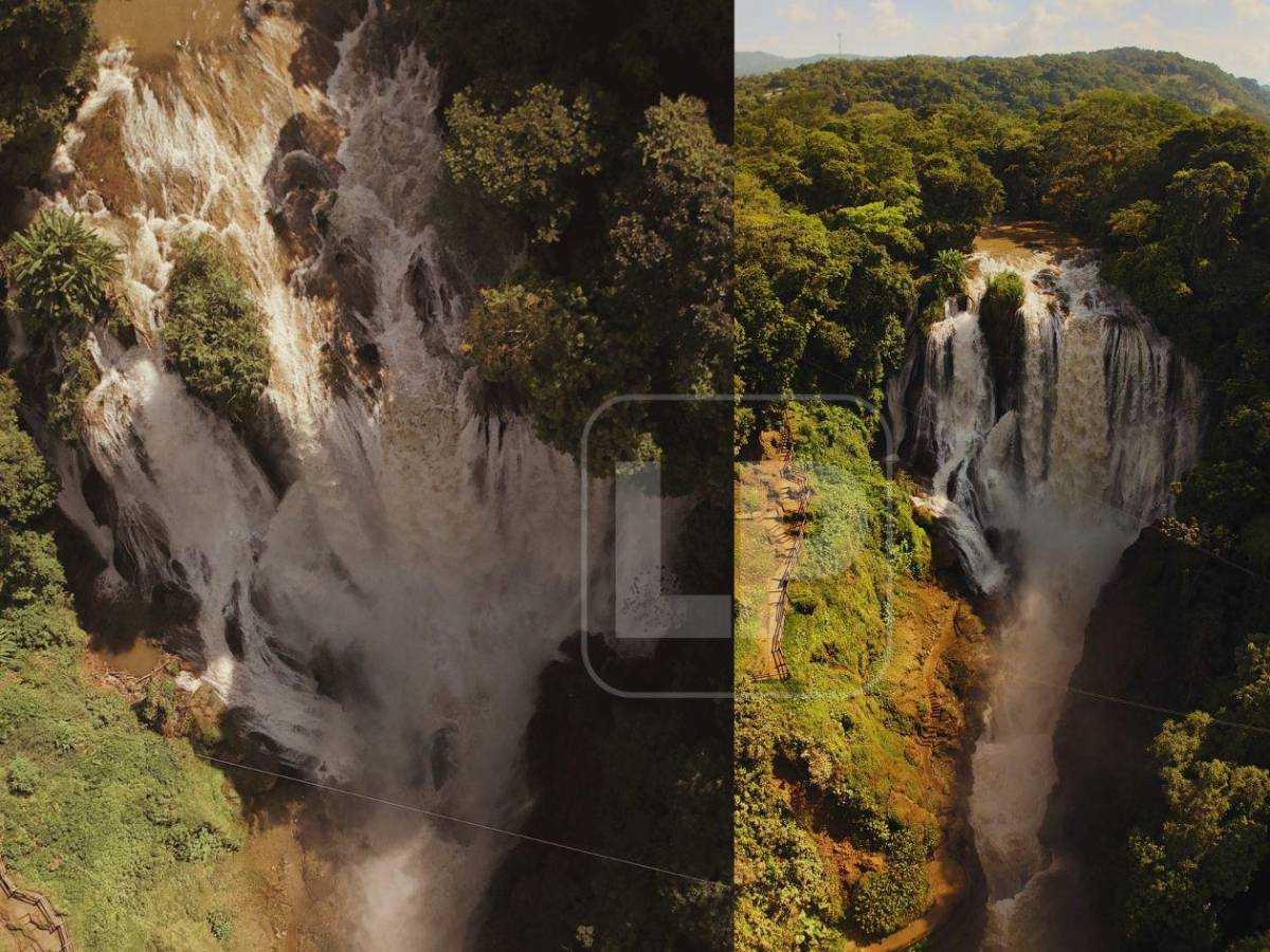 Del lago de Yojoa a Pulhapanzak: la impresionante producción de agua en el sur de Cortés