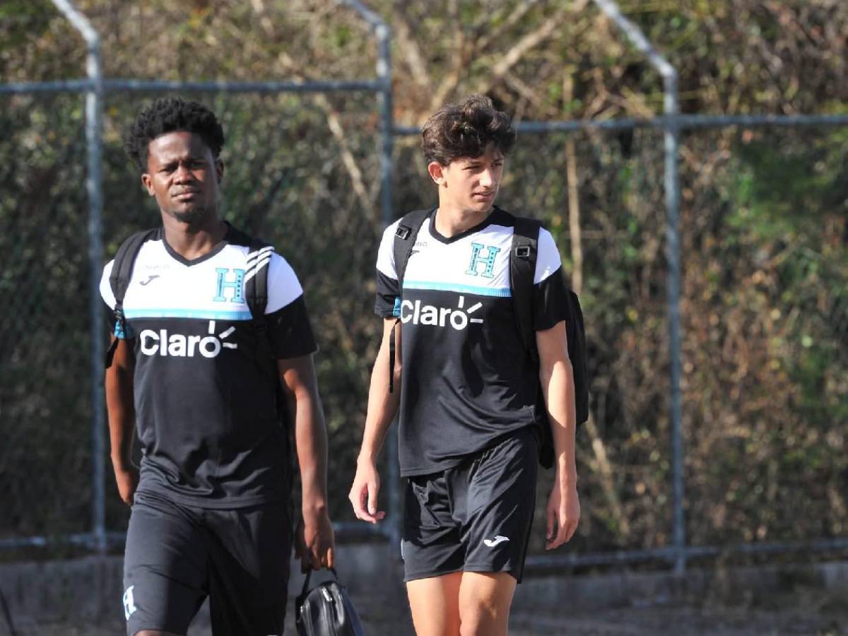 Primer entreno de Mathías Vázquez con Honduras: caras nuevas y sorpresas