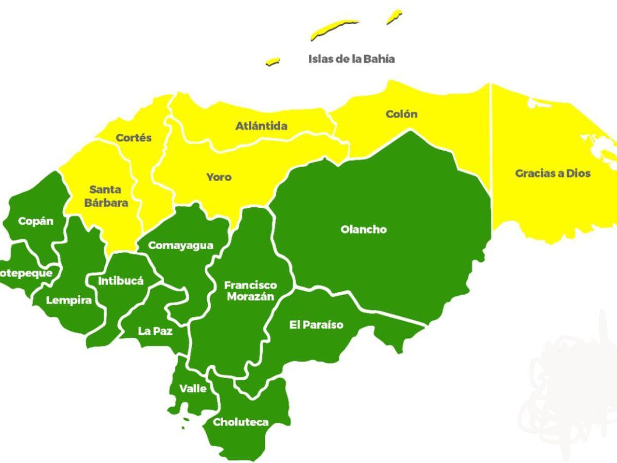 Bajan las alertas por lluvias en Honduras