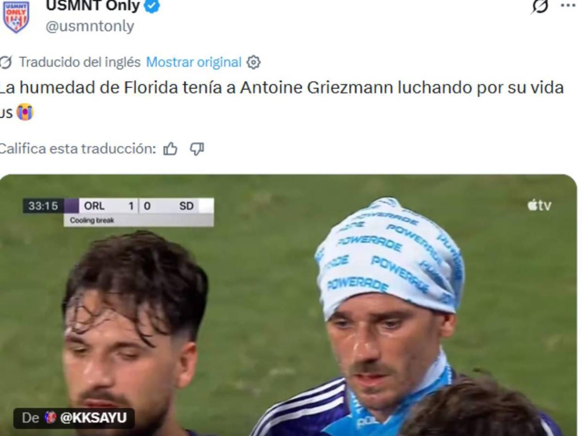 La dura realidad que encontró Griezmann en Estados Unidos
