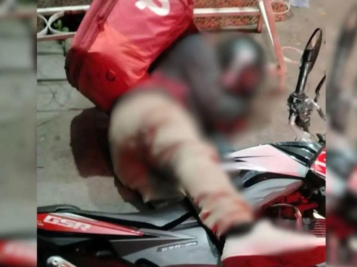 El último mensaje que envió el delivery César Martínez antes de ser asesinado en Tegucigalpa
