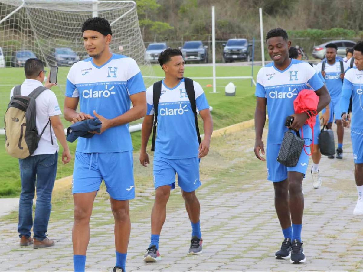 Selección de Honduras entrenó: ambiente de Palma, reacción de Quioto y llamativo look