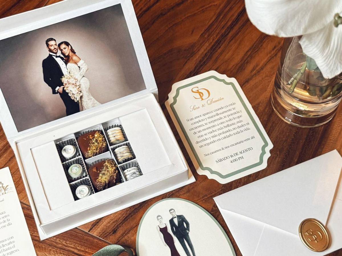 Así de espectacular lució Sara Corrales el día de su boda