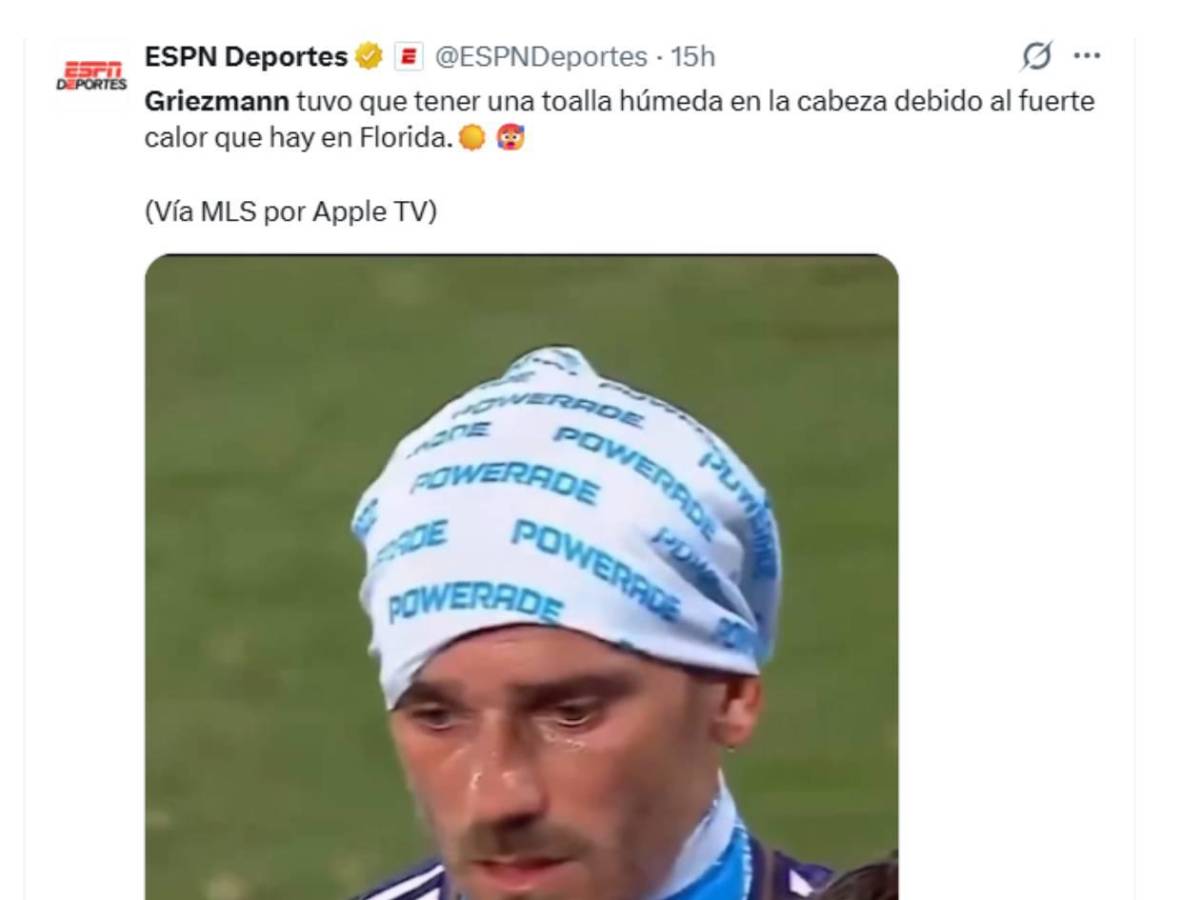 La dura realidad que encontró Griezmann en Estados Unidos