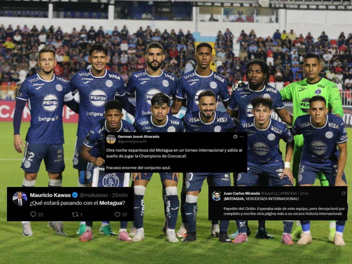 Enfado por Motagua, mofa y señalan al culpable: Son una vergüenza